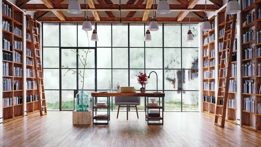 home office bookcase